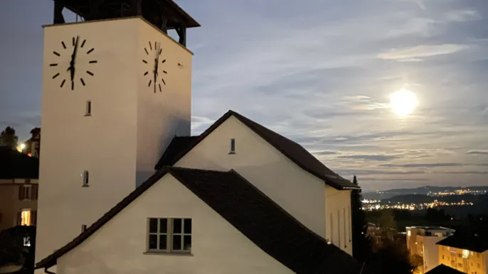 Evangelische Kirche Kirchberg (Foto: zVg) Evangelische Kirche Kirchberg (Foto: zVg)