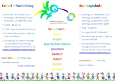 gemeinsamer Flyer Kolibri-Nachmittag + Sonntagschule.pdf (Foto: Nadine Wildhaber)