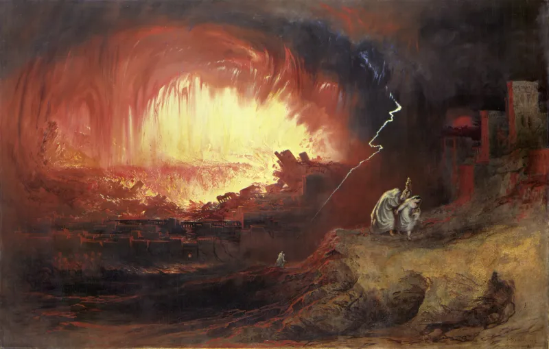 Sodom and Gomorrah (Foto: John Martin, 1852)